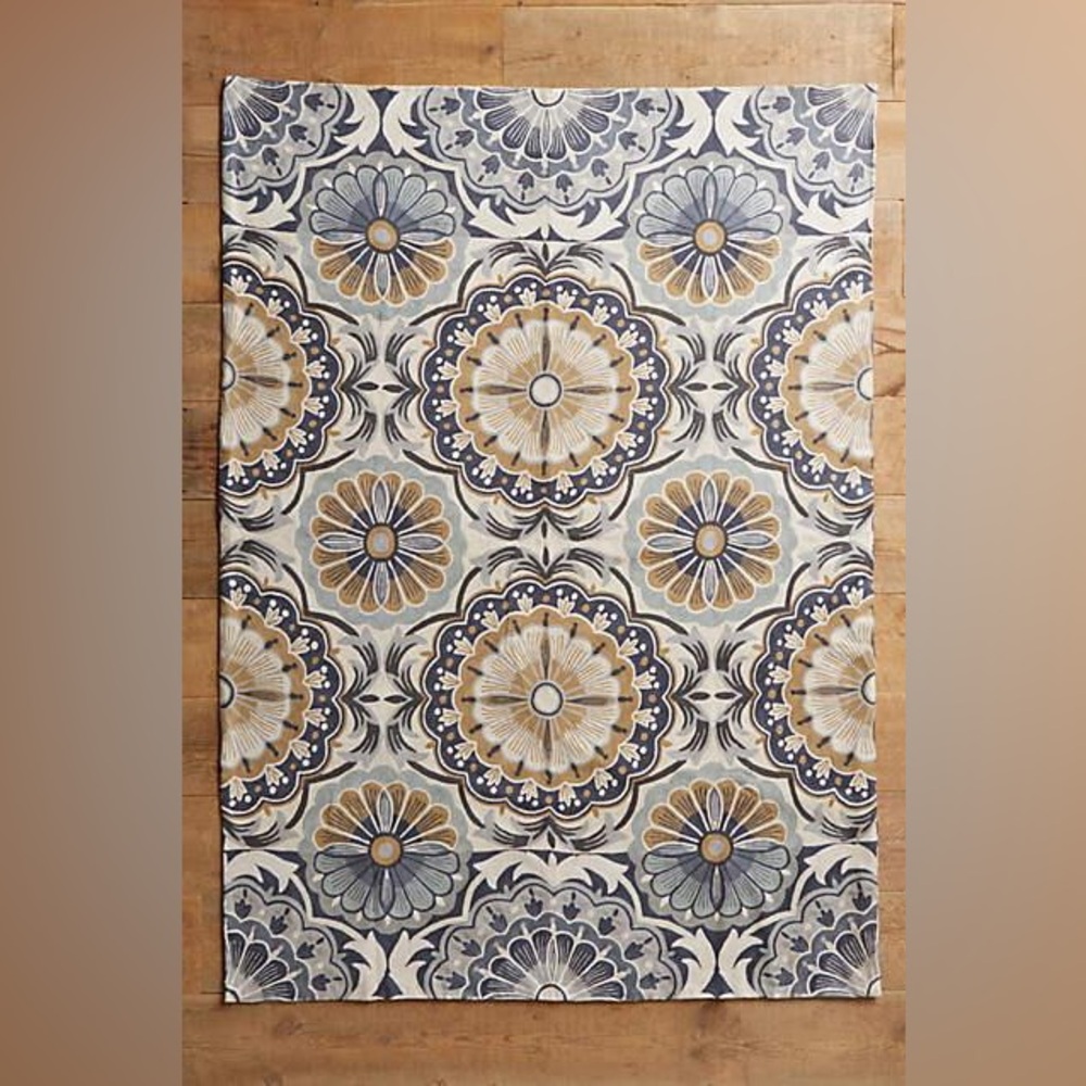 Anthropologie Festival Rug 8’ x 10’ - 100% Wool rug. NEW